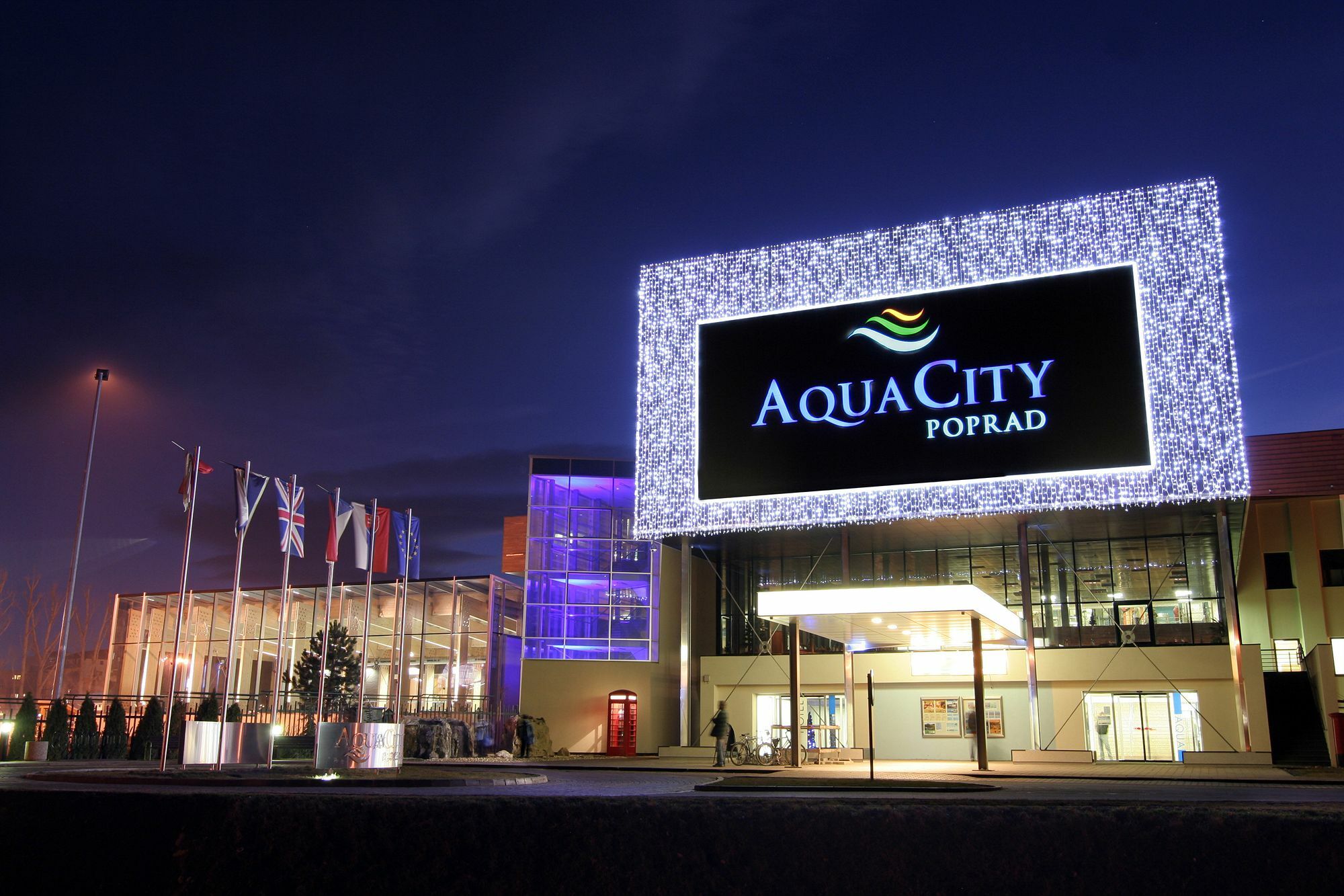 Hotel Aquacity Mountain View Poprad Exterior foto